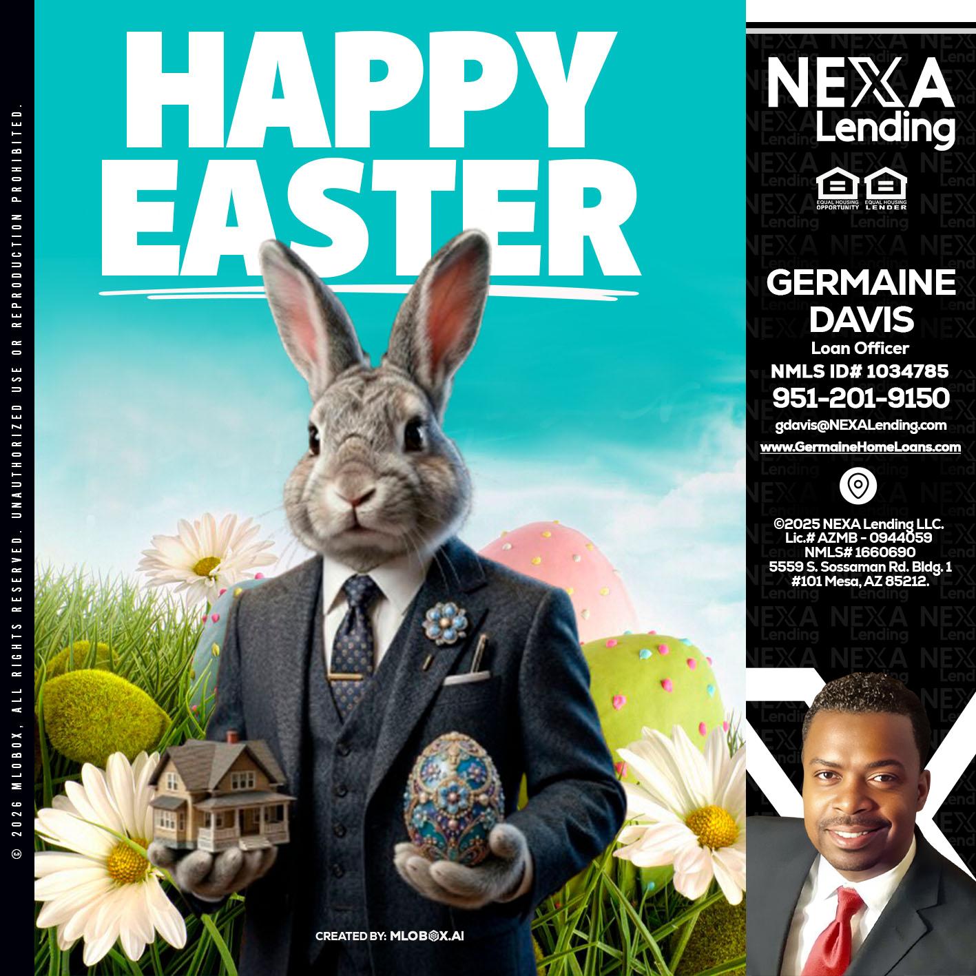 HAPPY EASTER - Germaine Davis -Loan Officer