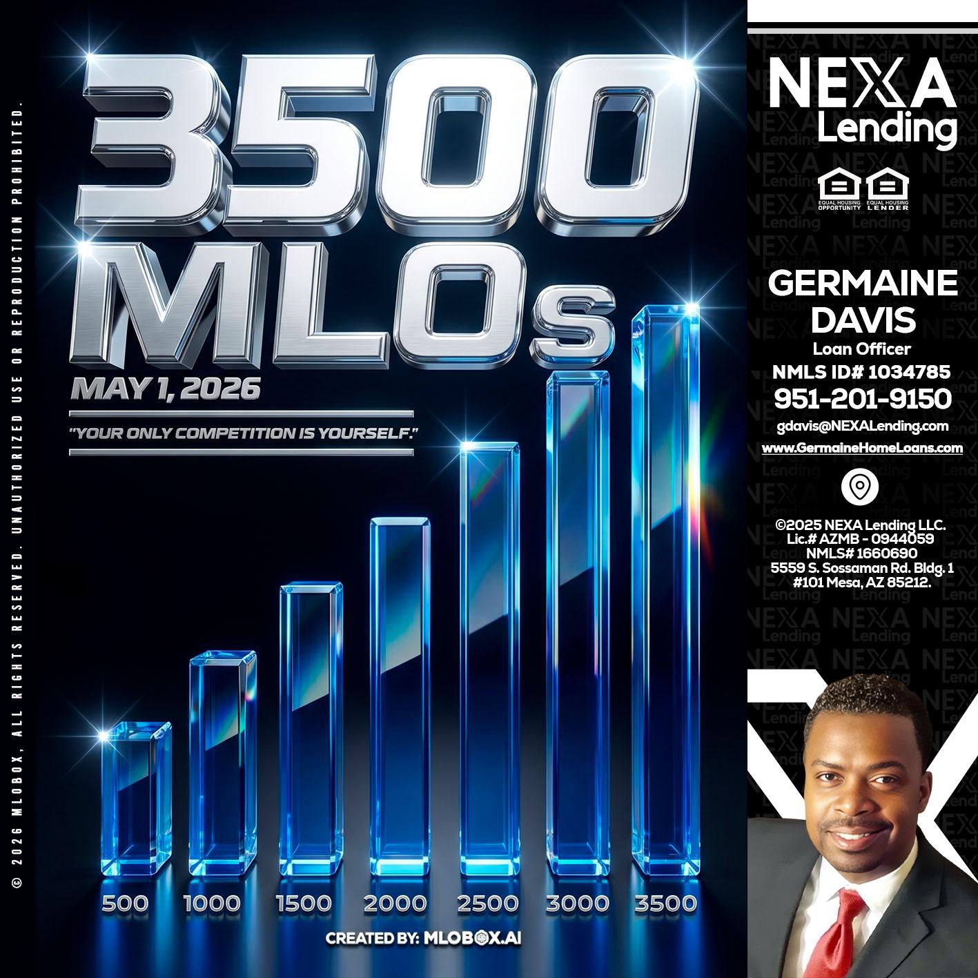 3500 MLOs - Germaine Davis -Loan Officer