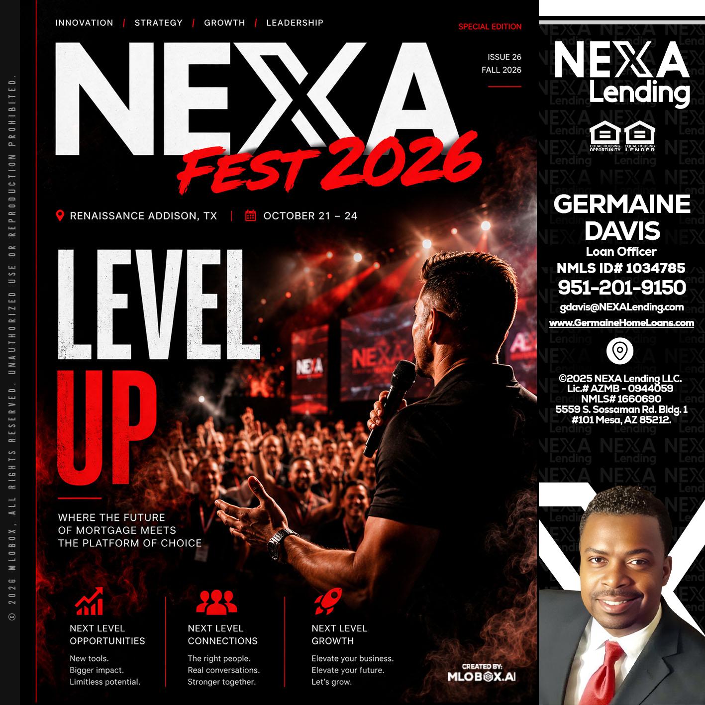 NEXA FEST 2026 - Germaine Davis -Loan Officer