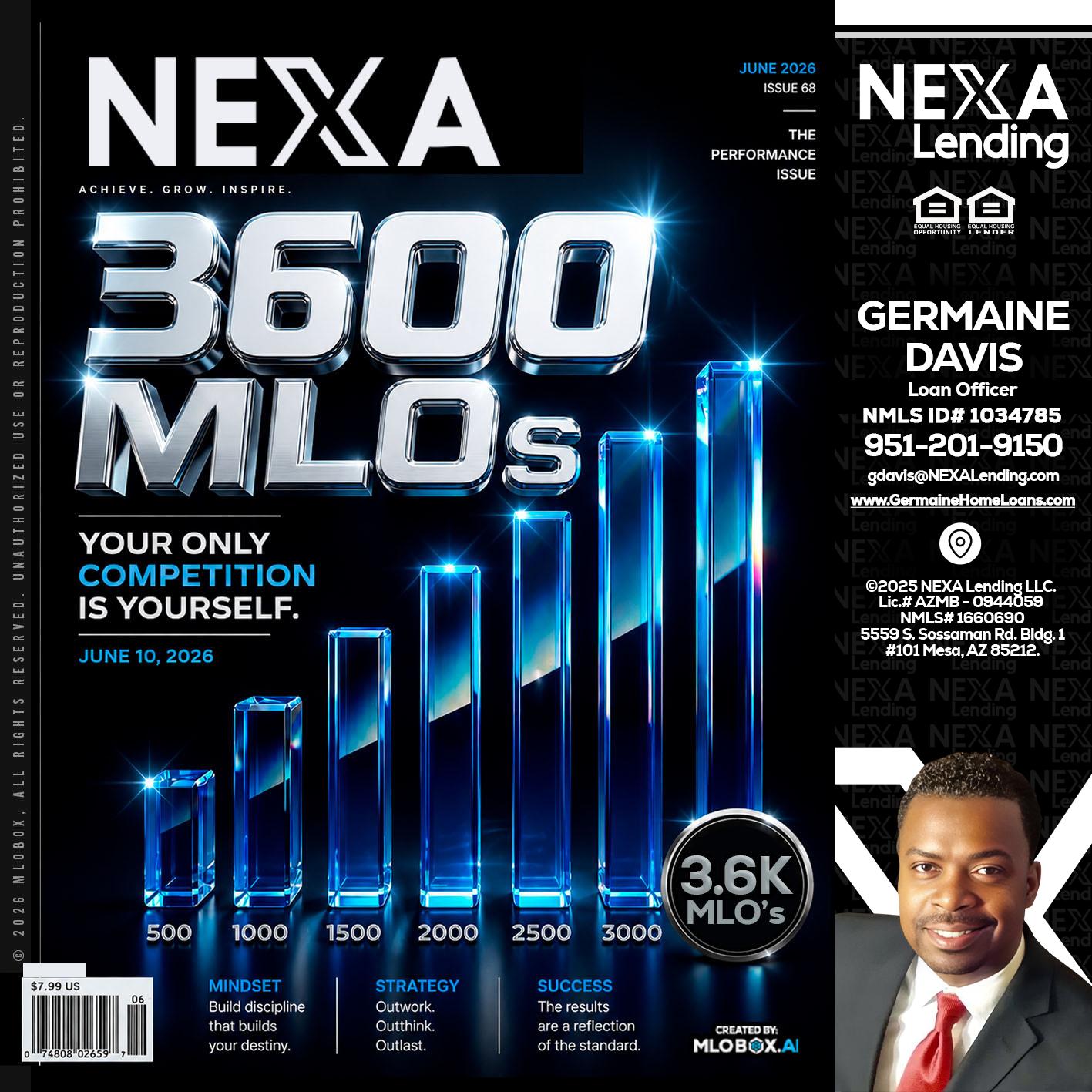 3600 MLOs - Germaine Davis -Loan Officer