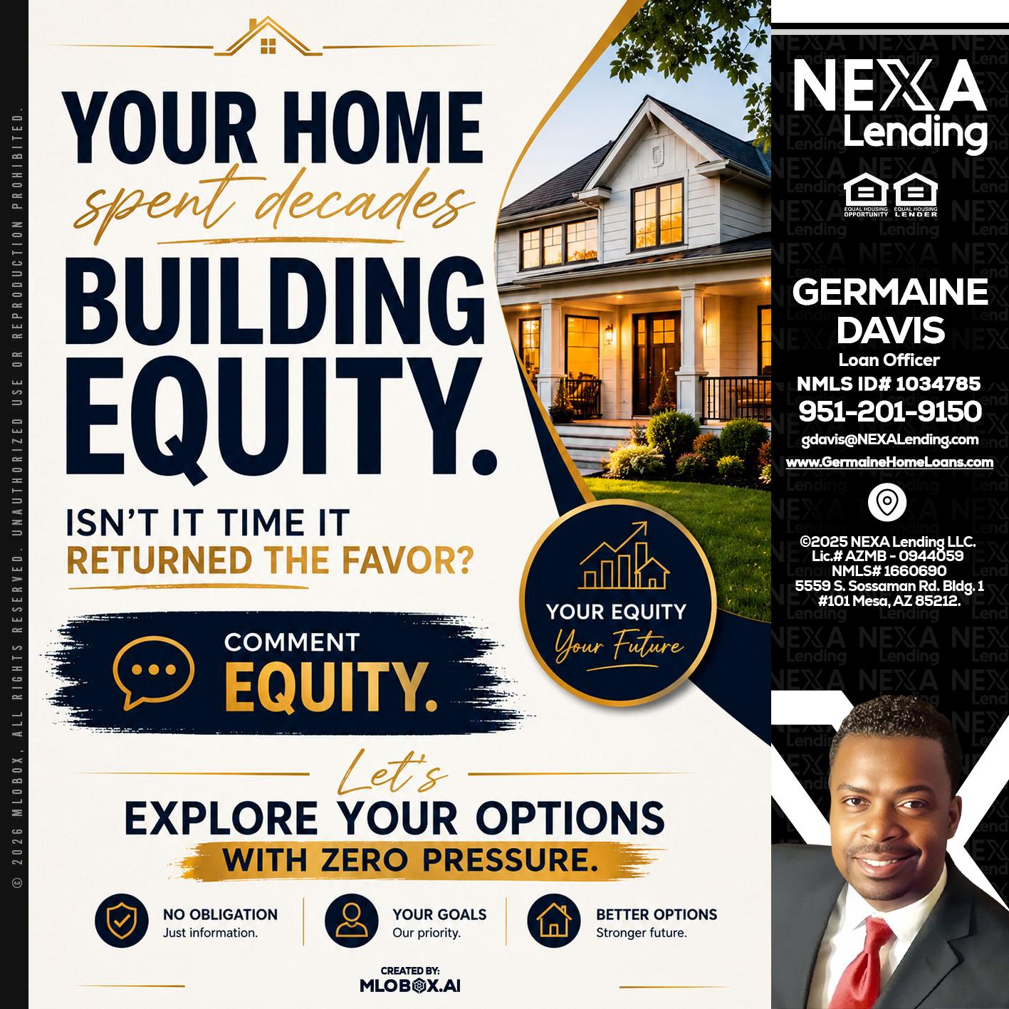 building equity - Germaine Davis -Loan Officer