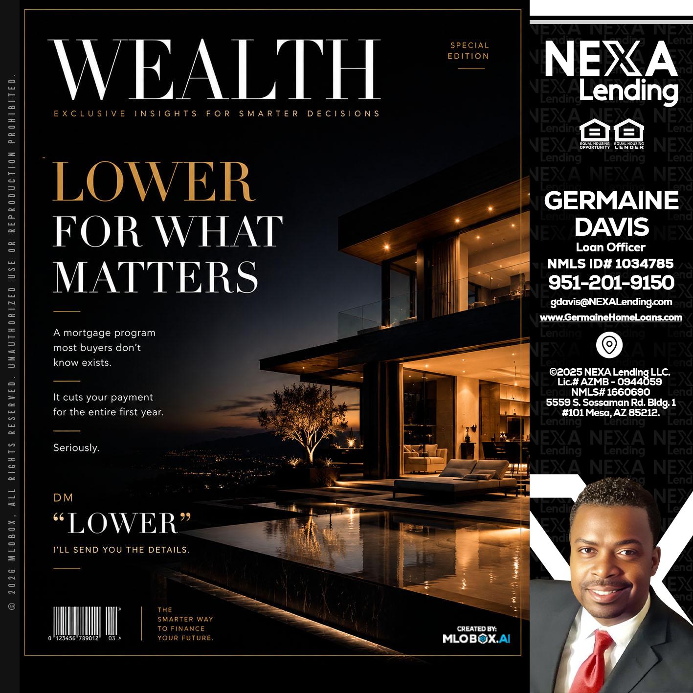 WEALTH - Germaine Davis -Loan Officer